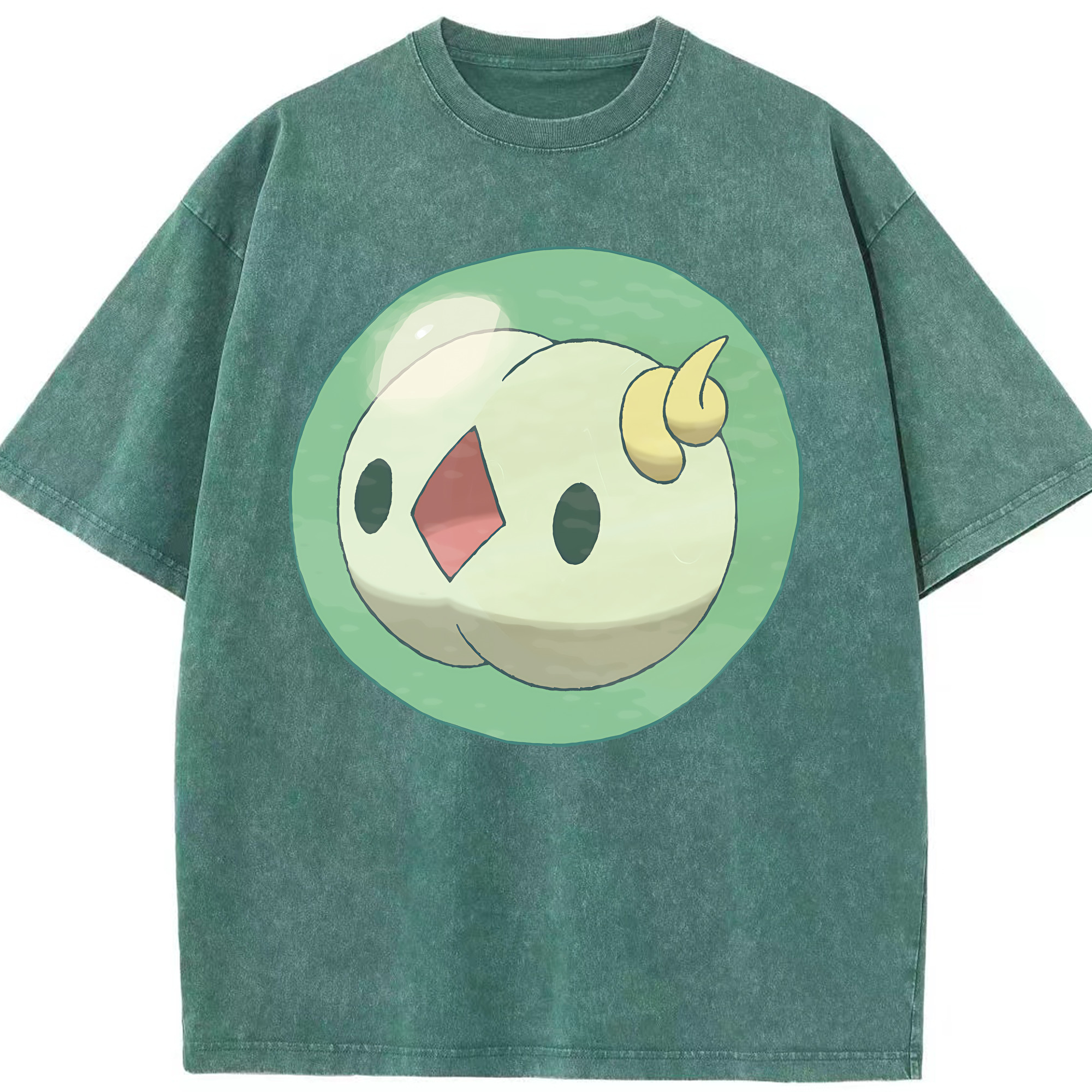 （画像用） ポケットモンスター Pokémon 綿100% ヴィンテージ風 半袖Tシャツ（フロントプリント）